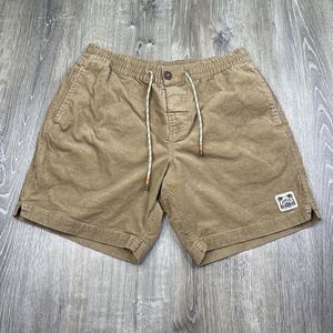 Howler Brothers Shorts Mens 32 Brown Corduroy Casual Golf Hike Outdoors Beach